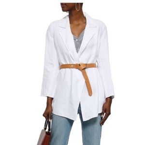 Theory Sileena linen blend blazer